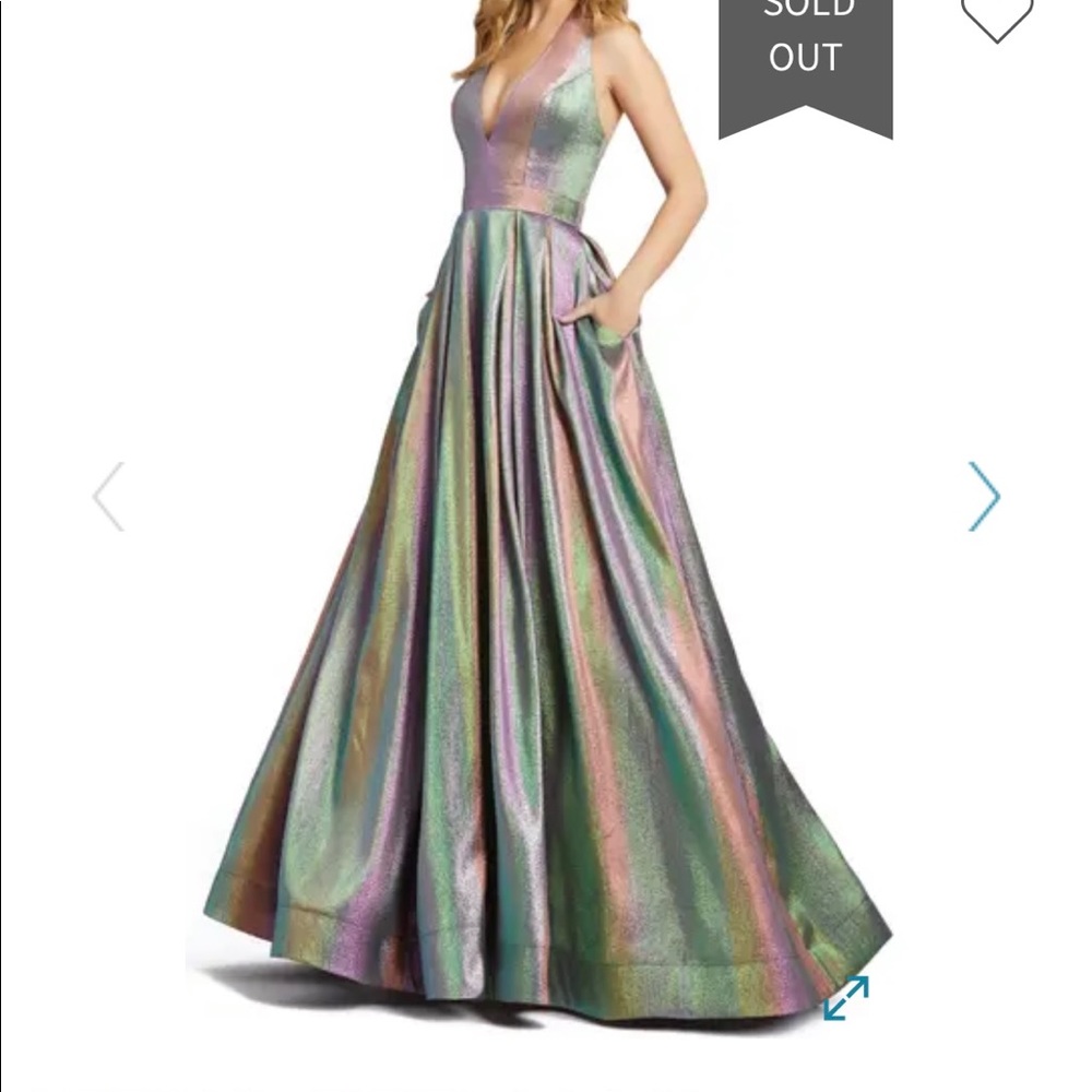 Iridescent Prom Dress